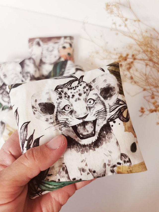 Bouillotte sèche de poche &quot;savane&quot; 