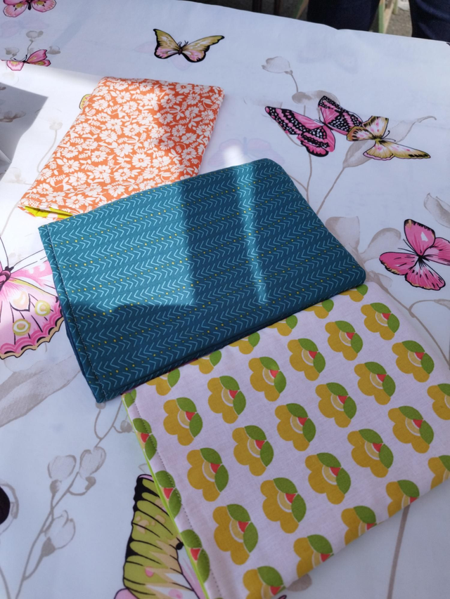 Pochette à livre "format  poche" - Tissu