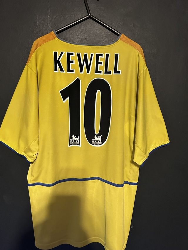 (XL) Leeds United 2002-03 Away / KEWELL 10