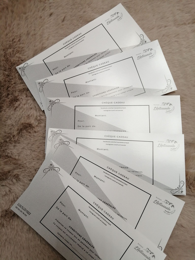 Chèque cadeau