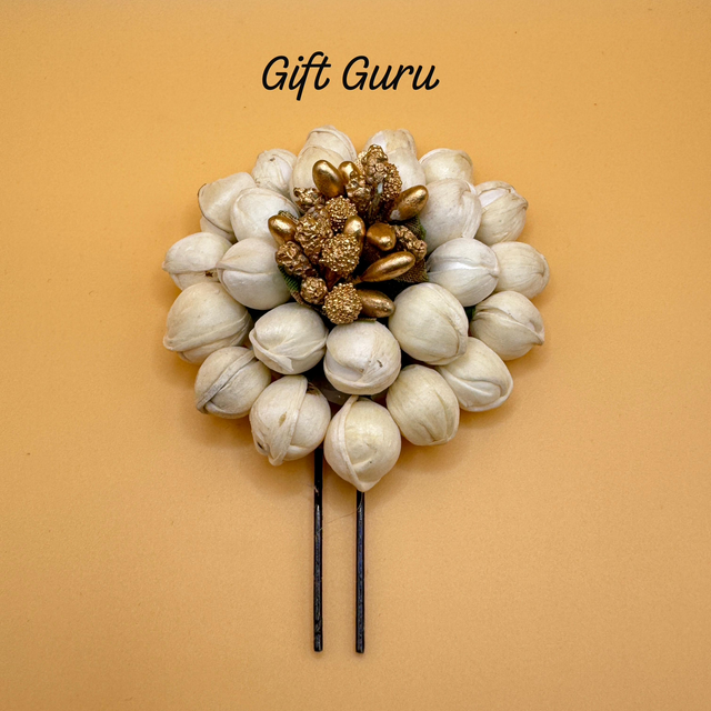 Jasmine Pollen Hair Pin  Gold 