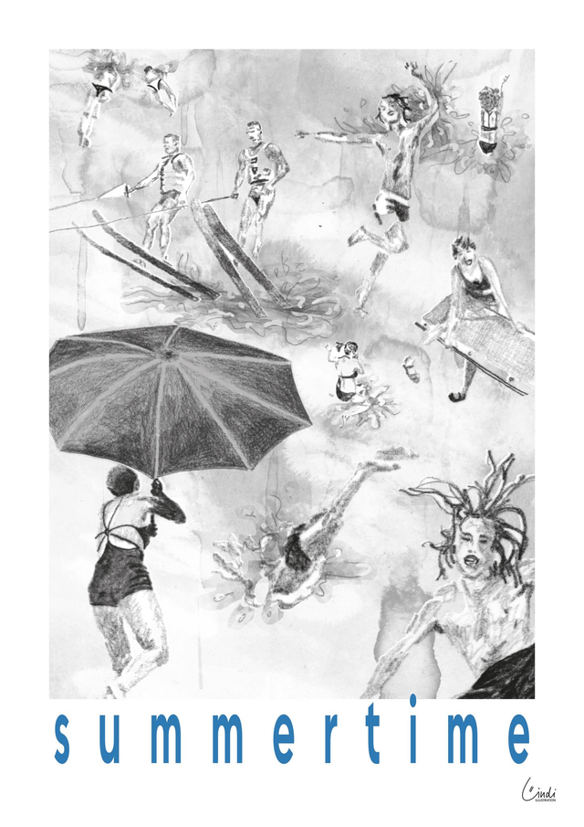 Plakat A2 - summertime