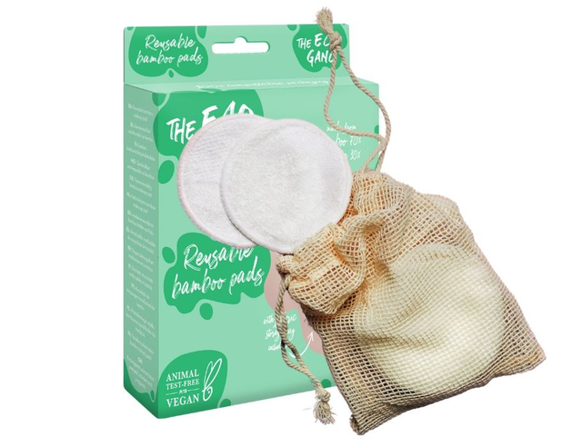 [The Eco Gang] Herbruikbare Wattenschijfjes - 8 stuks