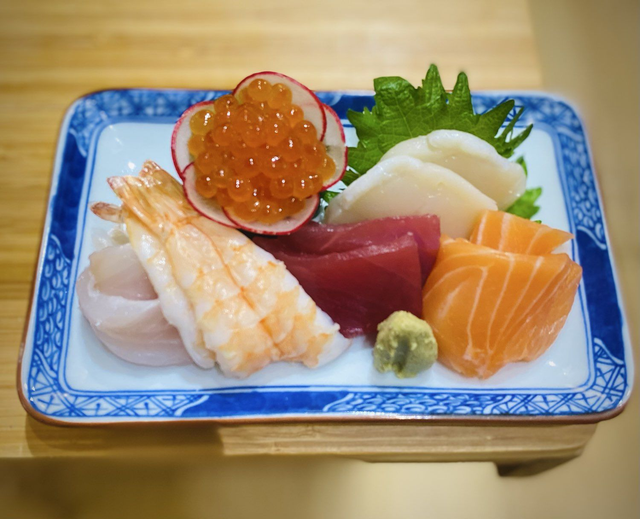 Winter Sashimi Moriawase  刺身盛り合わせ