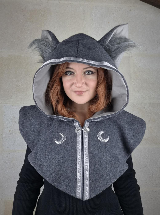 Capuchon Loup à oreilles