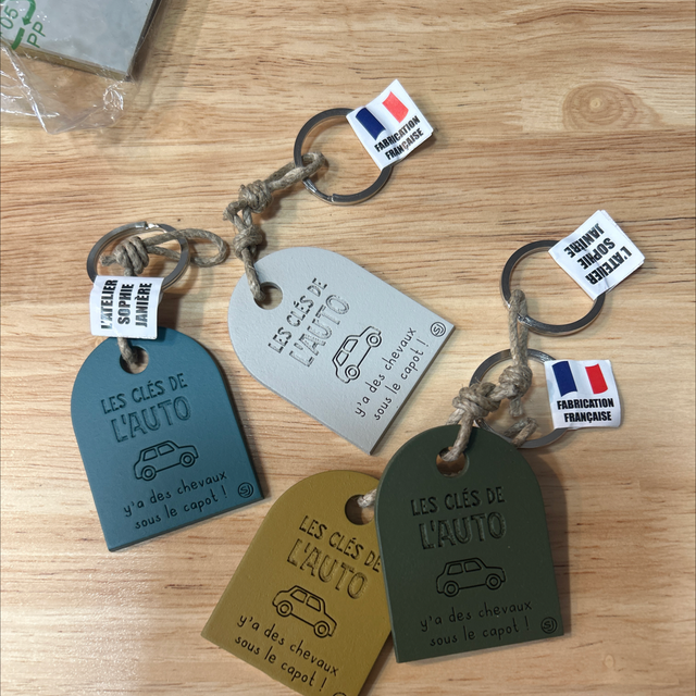 Porte clés de l’auto 