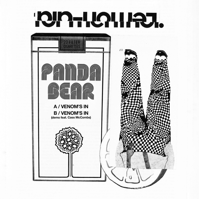 Panda Bear &amp; Cass McCombs - Venom&#039;s In 7&quot; (Limited Edition Black Vinyl)