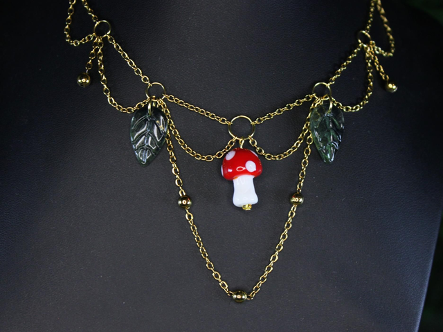C0035 • Collier SPOREWEAVER'S GIFT gold