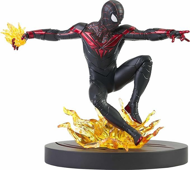 Miles Morales - Spider-Man Marvel Gallery PS5 - Statua PVC 25cm 🕷️🌃