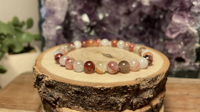 Bracelet QUARTZ HEMATOIDE 6mm