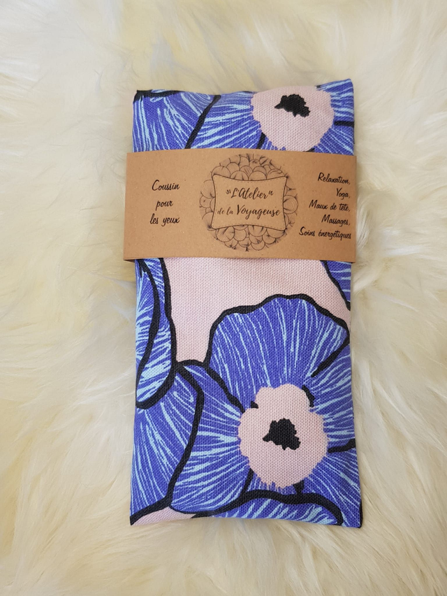 37 - Coussin pour les yeux - Flowers Eyes