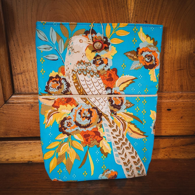Pochette à livre "Motif Cachemire" - Format Extra