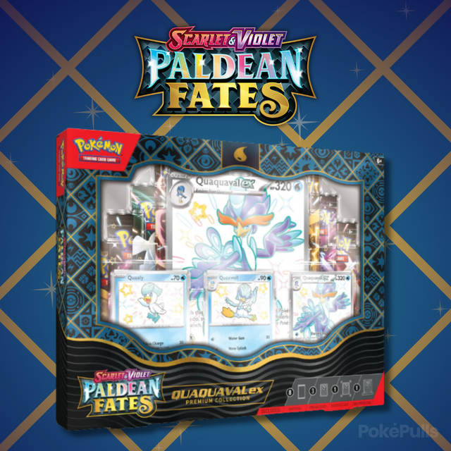 Pokémon TCG: Paldean Fates - Premium Collection (Quaquaval)
