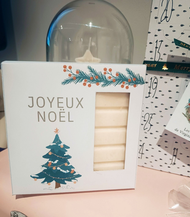 Tablette de Chocolat 🍫 de Noël fondant parfumé
