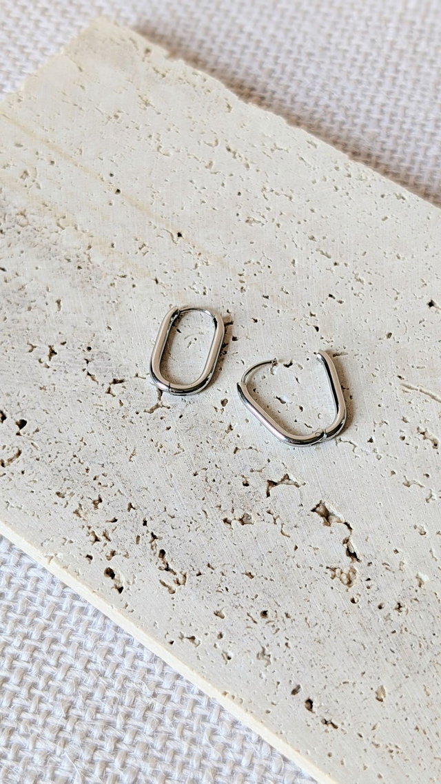 Créoles - Modèle 3 - Argenté