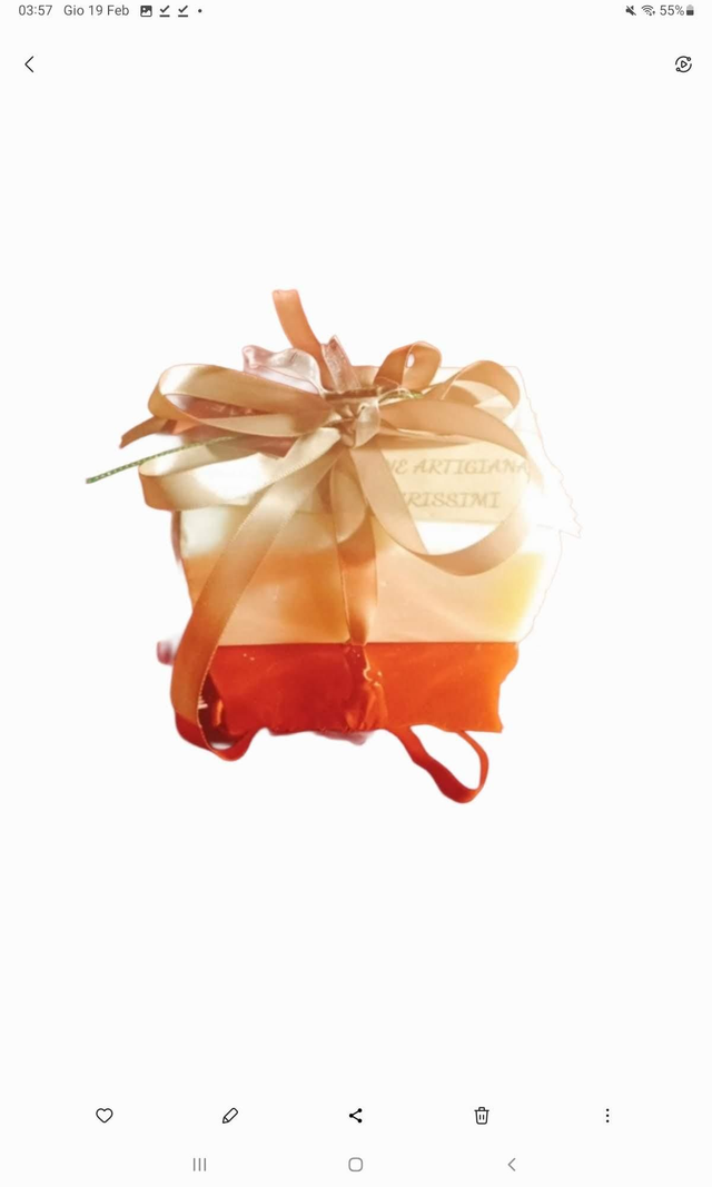 Sapone Artigianale Olio di Oliva e Mandorla Dolce