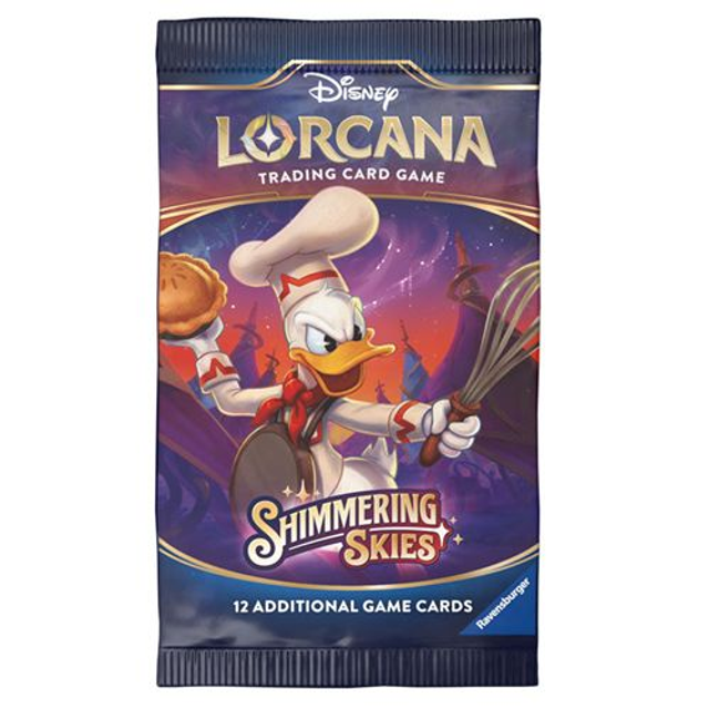 Disney Lorcana Shimmering Skies Booster Pack