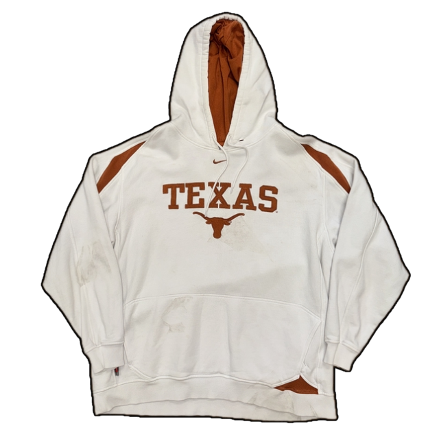 Vintage Nike Texas Hoodie - XL