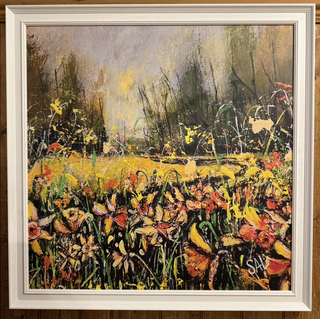 Print- Daffodil Dream- Large Square canvas