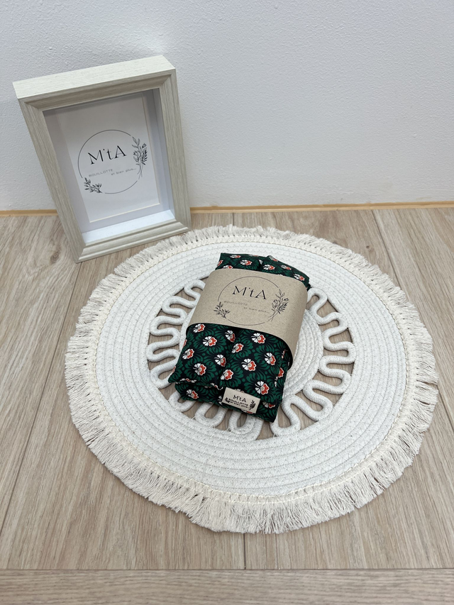 Bouillotte Allongée V1 Petites fleurs