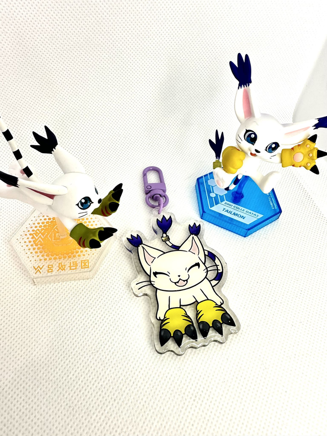 Gatomon - Digimon • Llaveros