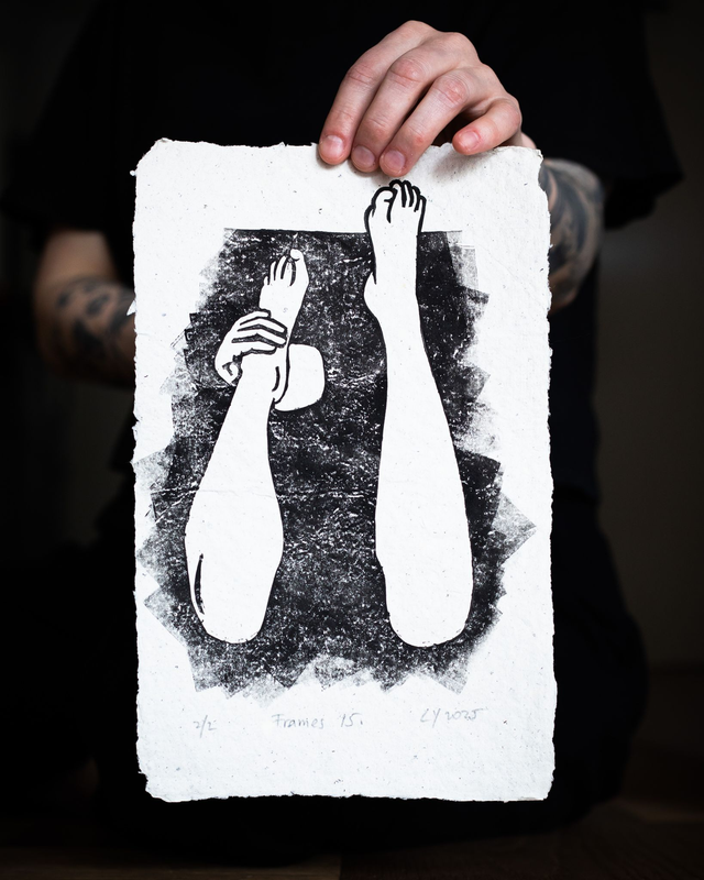 Frames 15 - print A4 (handmade paper)