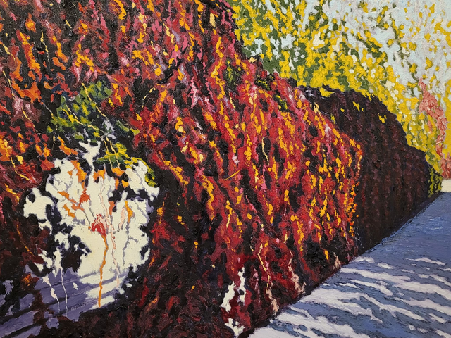 Jesień II, 46x61 olej płótno 2022-23