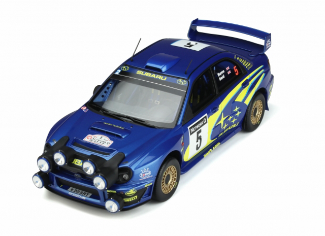 Subaru Impreza WRX STi Rally RAC 1999 #5 R. Burns OTTOmobile 1:18