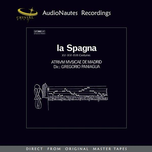 Gregorio Paniagua - La Spagna [Crystal Disc CD]