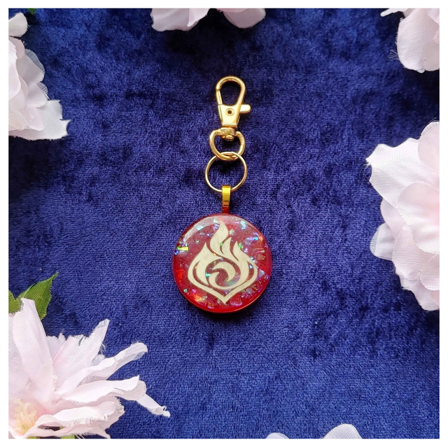 Pyro Vision Schlüsselanhänger | Genshin Impact