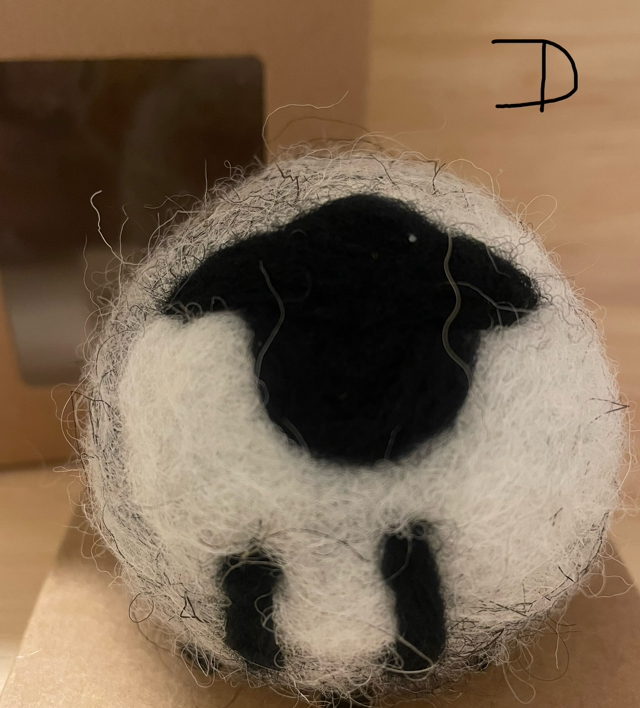Herdwick/Suffork Dryer Balls