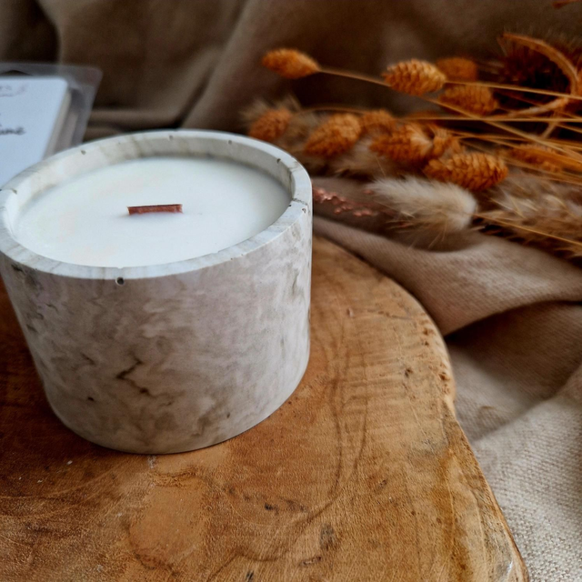 Bougie rechargeable Délices des bois