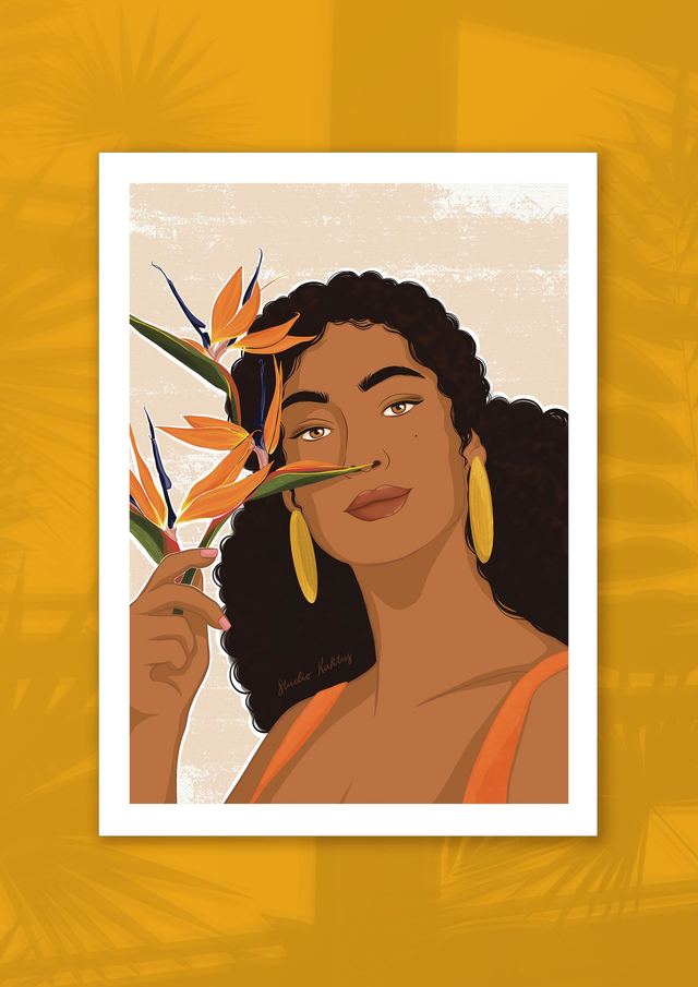 L'Oiseau de Paradis 🦜 ~ Affiche poster