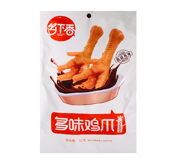 snack di zampe di pollo 乡下香多味鸡爪90g