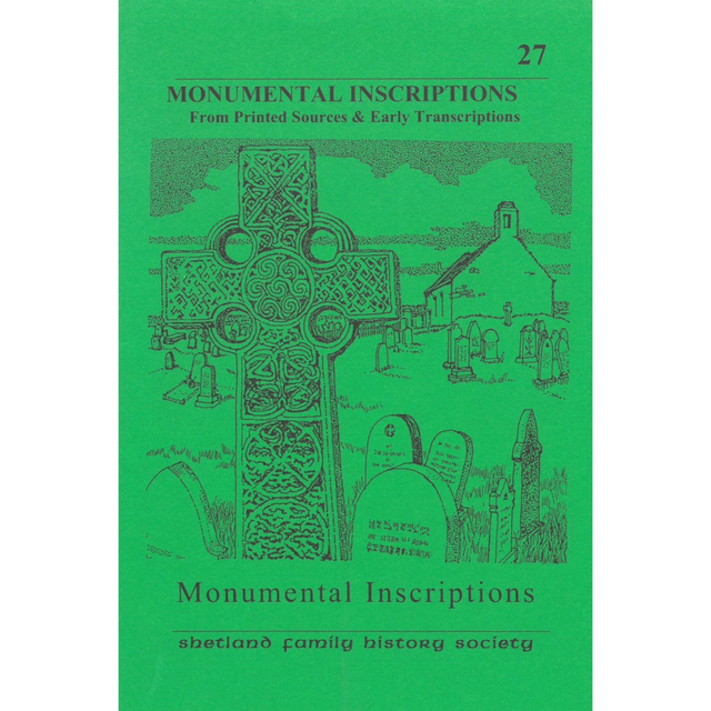 Shetland Lost Memorials Number 27