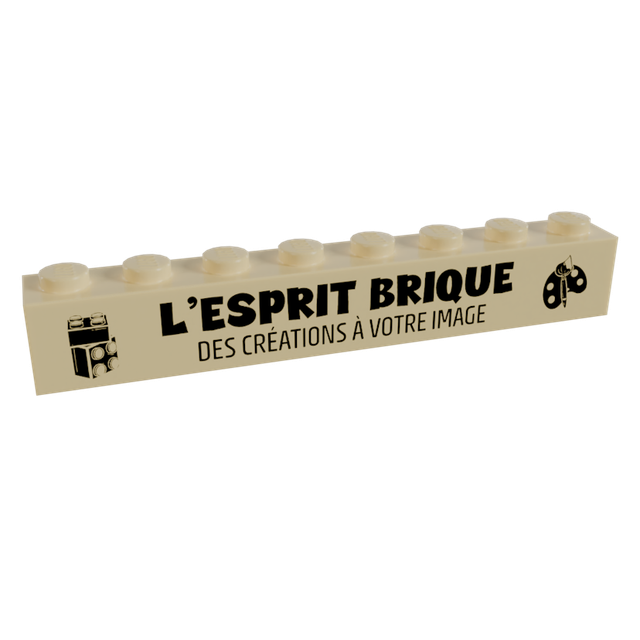 Brique 1x8 « L’Esprit Brique »
