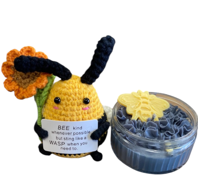 Bee Kind Positive Friend and Candle 