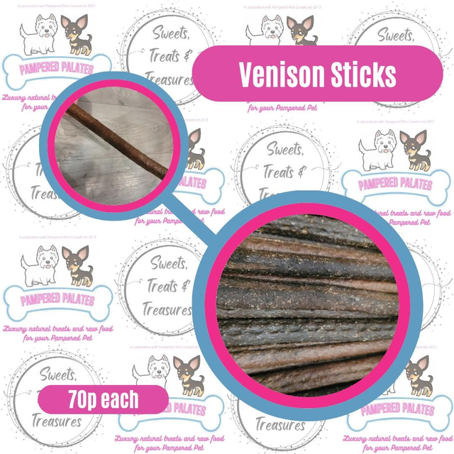 2 x Venison Gourmet Sticks