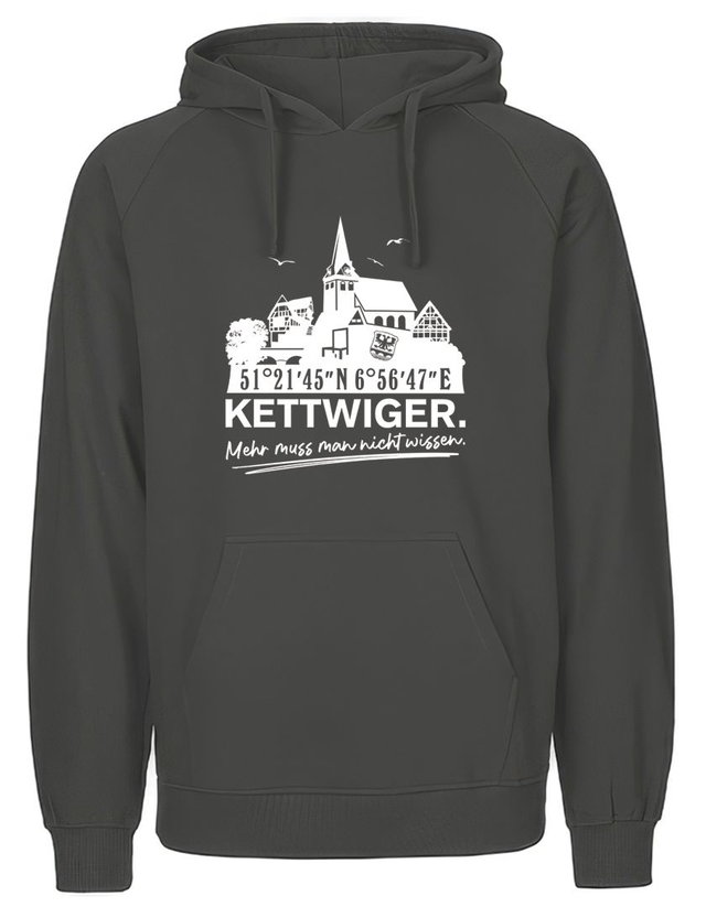 Hoodie - KETTWIGER. Mehr muss man nicht wissen.