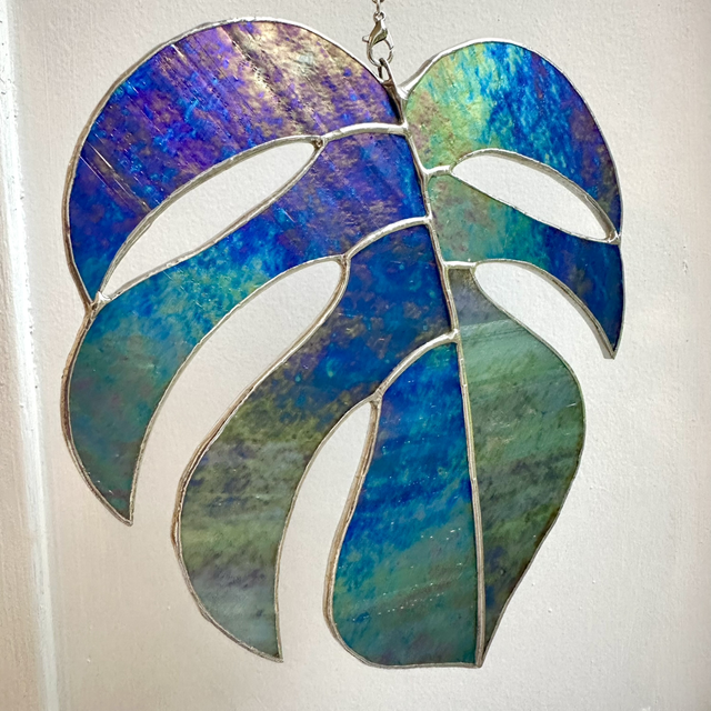 Feuille de Monstera (irisée)