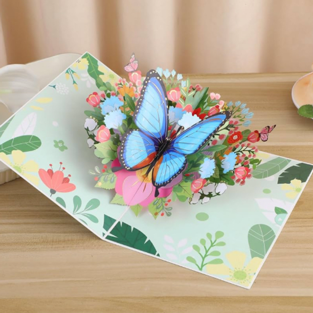 3D Pop up Card - Butterfly 