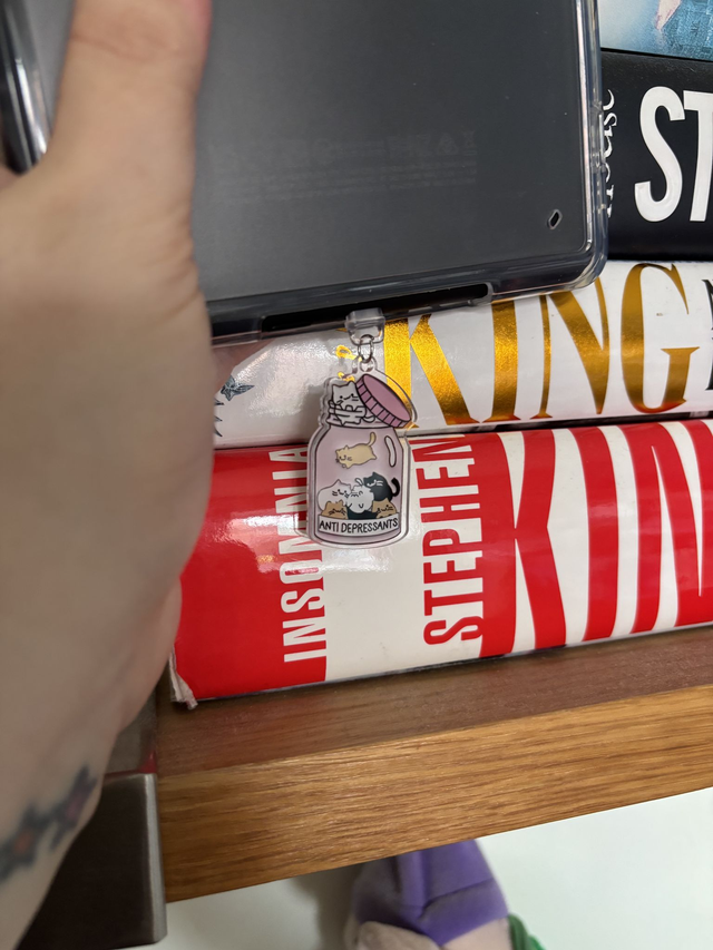 Anti-Depressant Cats Kindle Charm