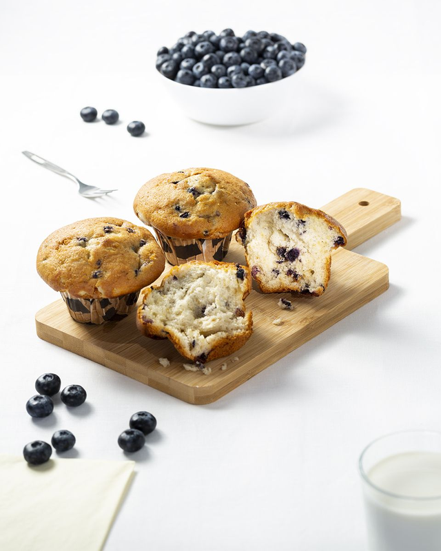 Morning Bliss: Blueberry Muffins.