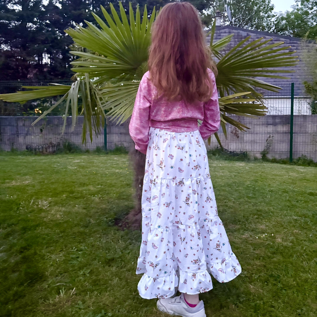 Jupe Provençale - Fayence rouge