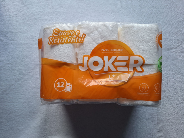 Papier toilette JOKER 12 rouleaux 2 plis 
