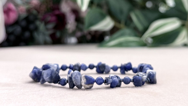 Bracelet | Sodalite Bleue - Reliefs