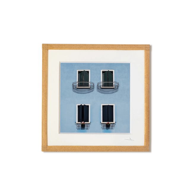 Façade #7  tirage photo encadré