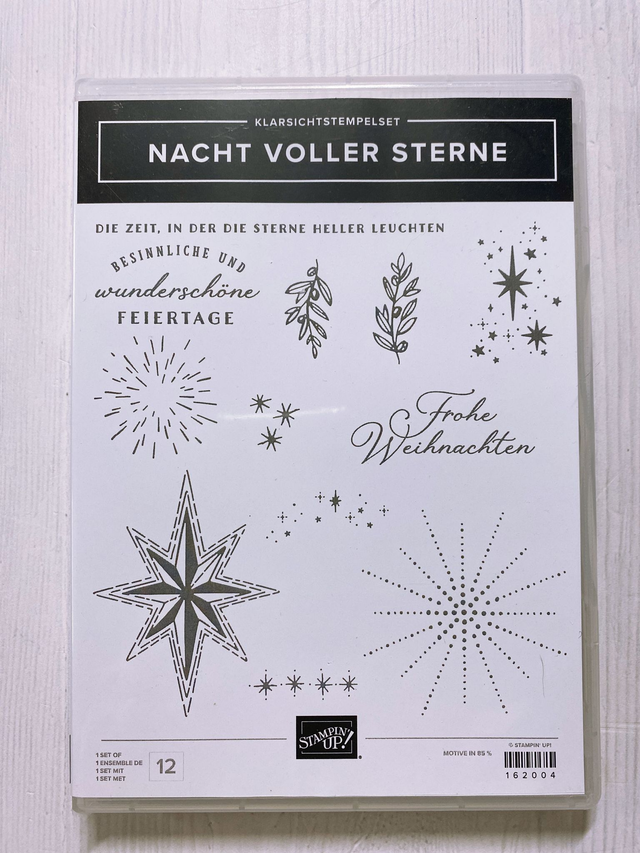 Nacht voller Sterne (PP mit Stanzformen)