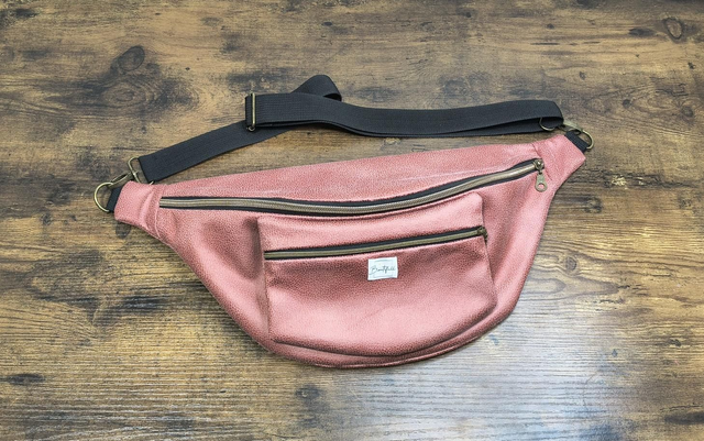 Pack Sac Banane Vieux Rose