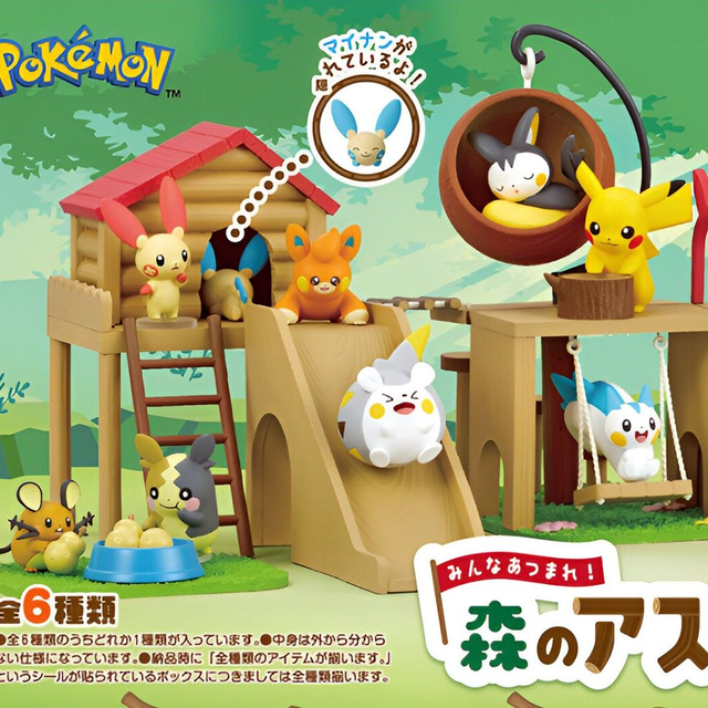 [SC] RE-MENT Pokémon - Collection Gather Everyone - Play Ground in the Forest
